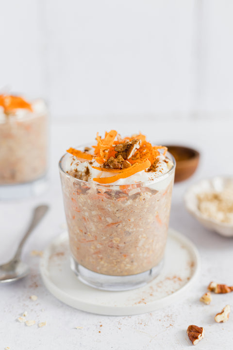 Carrot Cake Overnight Oats